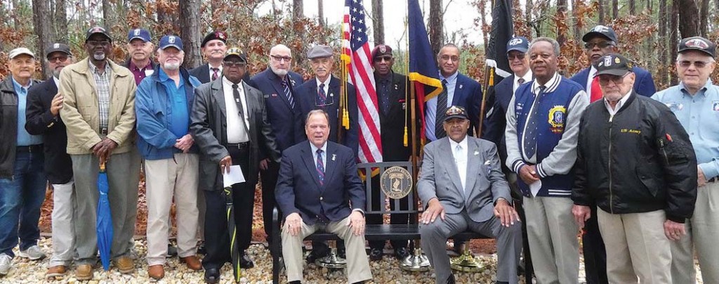 Airborne Brigade donates bench to Ft. Jackson National Cemetery